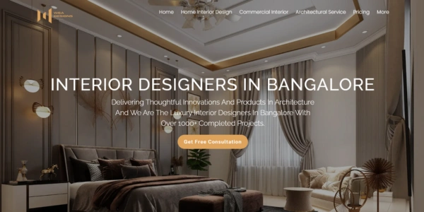 screenshot of a website developed by freelance digital marketer in malappuram