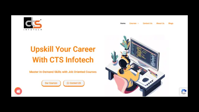 Hoem page of website created by Irshad, digital marketer